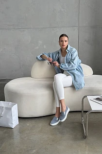 SLIPONS BLUE