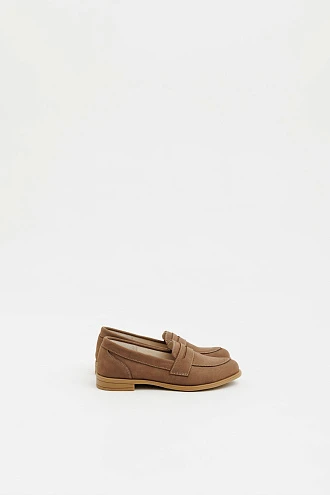 Loafers nubuk cappuccino